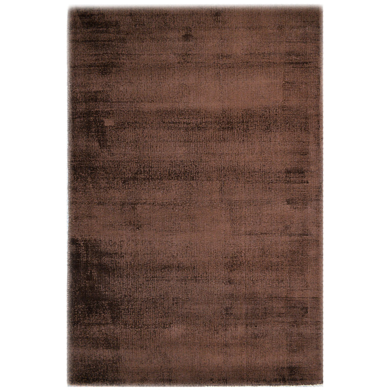 Solid Colour Hand Woven Area Rug, Rectangle 130 x 190cm