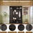 Versatile 3-in-1 Hall Tree with 6 Hooks, Farmhouse Walnut Storage Bench, and Adjustable Shelves for Modern Entryways-1475886326