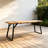 Alvares Rectangular Metal Outdoor Dining Table , 70.75'' in. W 35.5'' in. D
