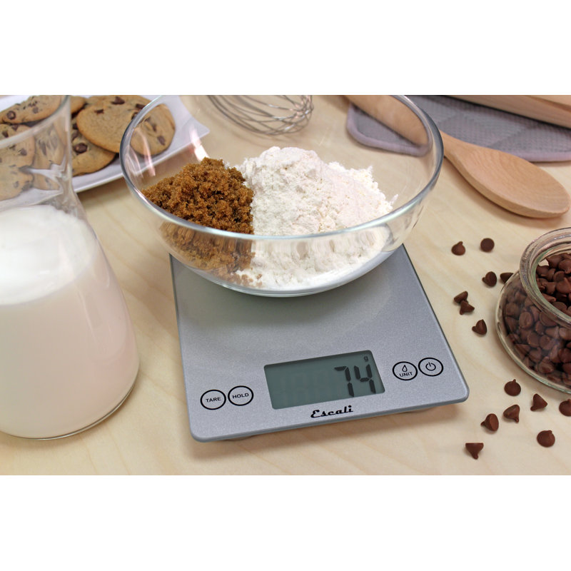 Escali Arti Digital Scale, Shiny Silver