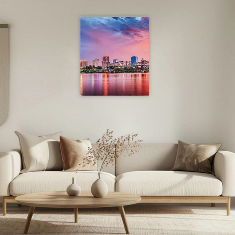 Art mural 24 "x 36" Little Rock