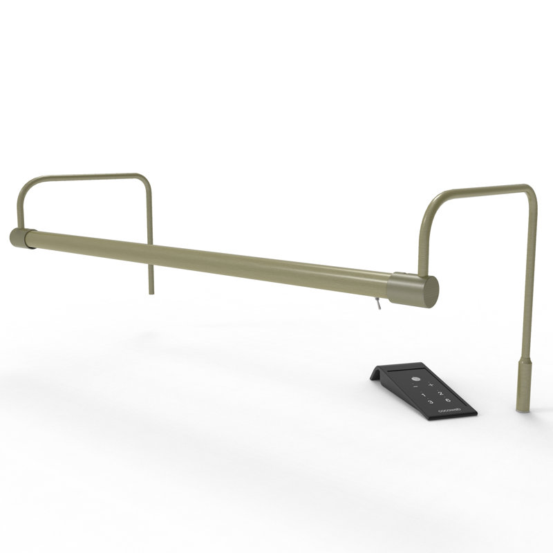 Lampe pour tableau 21 à intensité variable Geetanjali, Laiton antique
