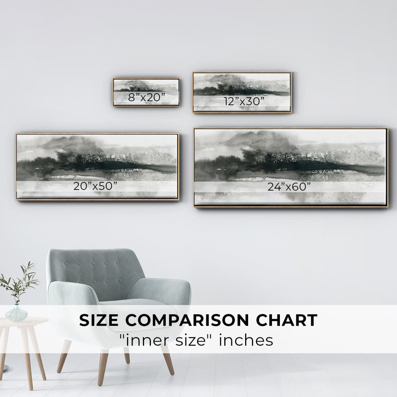 Dramatic Setting- Framed Canvas