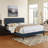 Virginia Platform Bed with Squared Tapered Legs-27773077-27773078