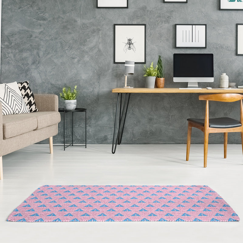Chenille Geometric Indoor Rug, Rectangle 2' x 3'