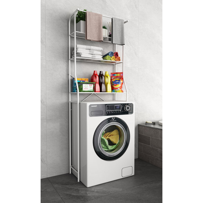 Ellette Stainless Steel Bathroom Cabinet, White