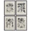 «Neutral Floral Botanical Flowers», reproduction d'art moderne encadrée, affiches, salle de bain, petit art mural-104789277-104789278
