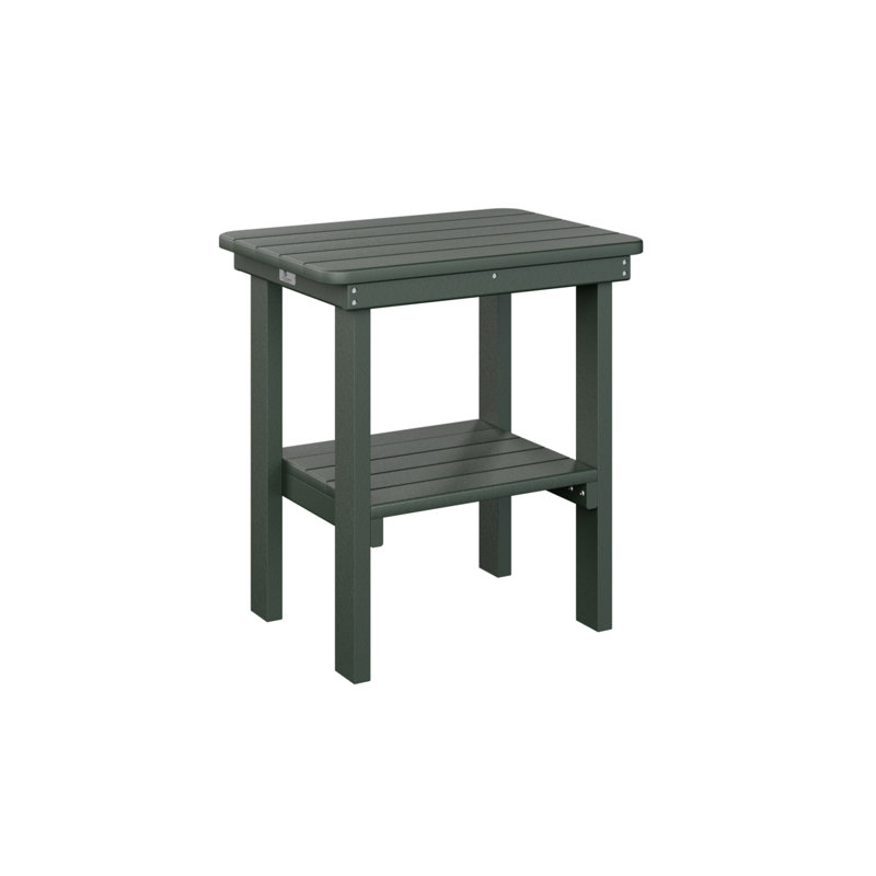 Berlin Gardens Rectangular End Dining Table, Mango Orange, 22" H x 15" W x 20.5" D