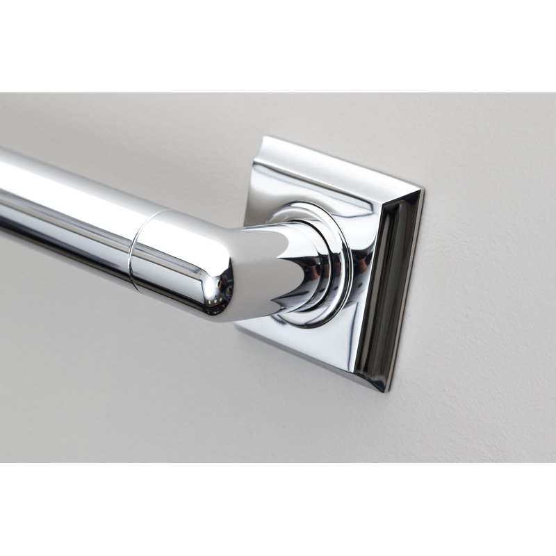 Joffrey Grab Bar, Polished Nickel - Natural 
