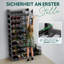Asimakis Floor Wine Bottle Rack Black