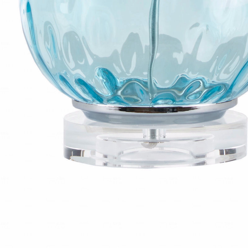 Lampe de table en verre