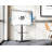 Glass Bottom Removable Tv Stand, Suitable For 32-60 Inch