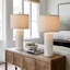 Ensemble de lampes de table en céramique H 24 po Anazagene