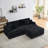 79.3''Modern Corduroy L-Shaped Sectional Sofa with Ottoman-1469896735-1508237304