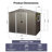 8Ft X 6Ft Outdoor Metal Storage Shed With Window