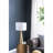 D15x28.5" Aluminum Cone Table Lamp