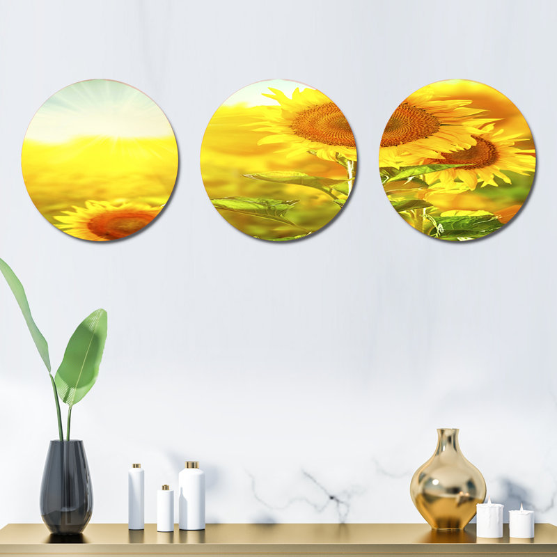 Ensemble de 3 décorations murales