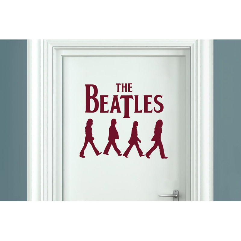 Entertainment Wall Decal, Burgundy