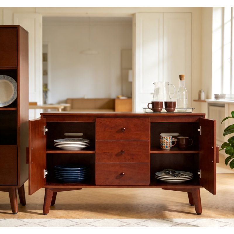 Buffet 47,3 po Mid Century Modern Buffet