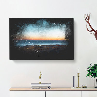 Skyline Of Santa Barbara - Wrapped Canvas