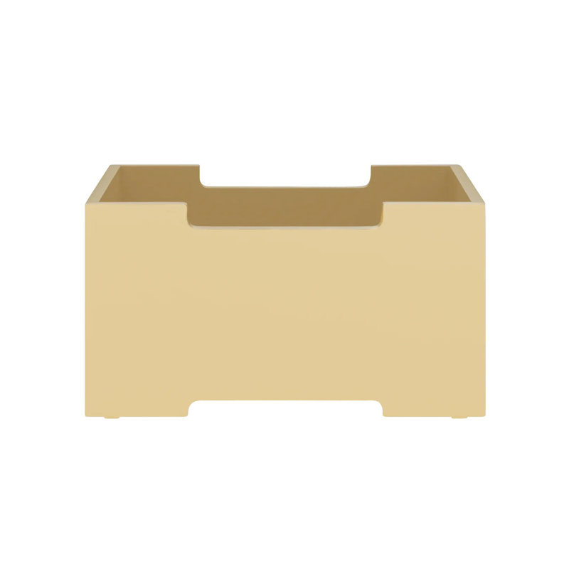 Blomus Box, Yellow, 14cm H x 24.8cm W x 19.6cm D