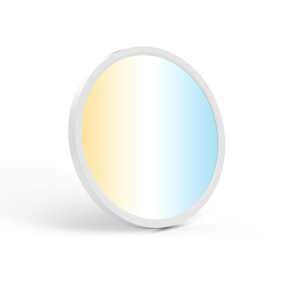 12Inch Flush Mount LED Ceiling Light,2700K-6500K 5 Colour Temperature Selectable Ceiling Lights,24W 3200LM Low Profile Ceiling Light For Bedroom Kitchen Hallway Bathroom