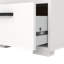 Ensemble de 2 tables de chevet 2 tiroirs Sofia, blanc-132209478