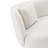Siri 93'' Modern Linen Weave Upholstered Pine Wood Sofa in Cream-1123135252