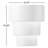 Alvera Ceramic Flush Mounted Sconce-25138547-122121205-122121207