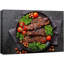 Grille, sauce barbecue, steak, noisette, champignon, nourriture, et, cuisine, photographie, décoration murale, rustique-98161613