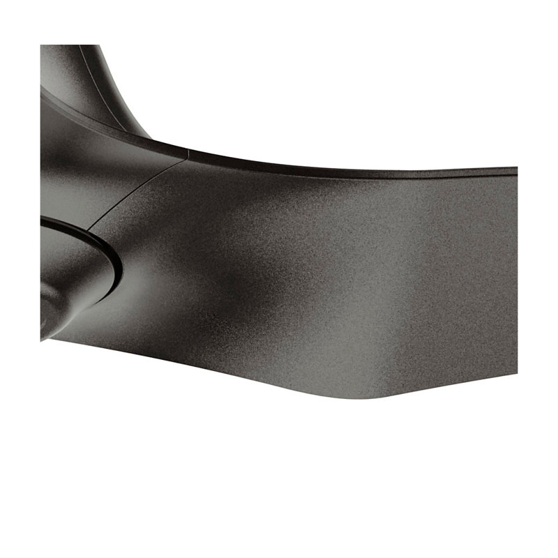 Ventilateur de plafond standard à DEL à 3 pales de 60 po avec télécommande et ensemble d'éclairage inclus, Granit