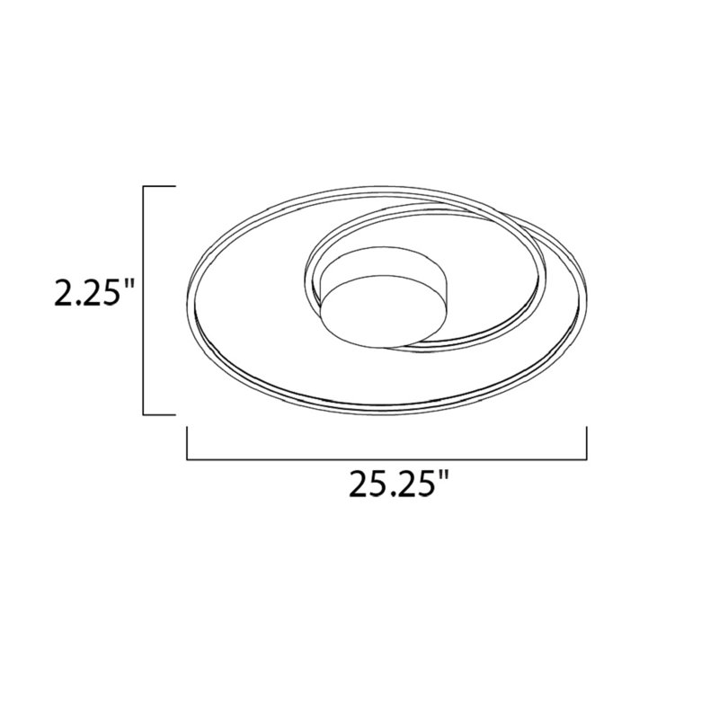 Eckel LED Flush Mount