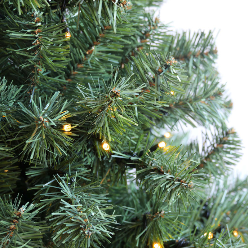Arbre de Noël articulé artificiel 6 pi avec base pliable