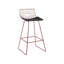 Caillier Upholstered Counter Stool with Metal Frame-105592165