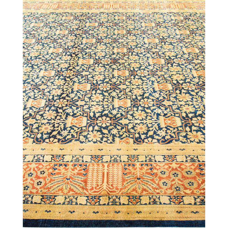 Classic One-of-a-Kind 9' 3" X 11' 5" Hand Knotted Area Rug