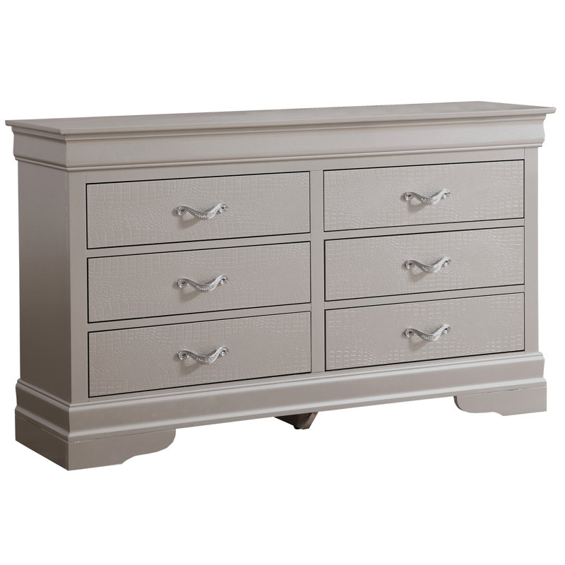 Commode Gl65 Furniture-G6500-d couleur champagne argenté