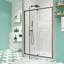 Porte de douche en verre 56-60 "x H 71" Piovt-111837136