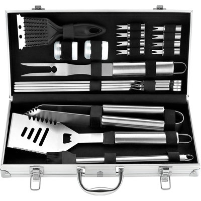Ensemble d'outils de barbecue robustes