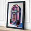 Jukebox Retro - Wrapped Canvas-1695446995-1695446999