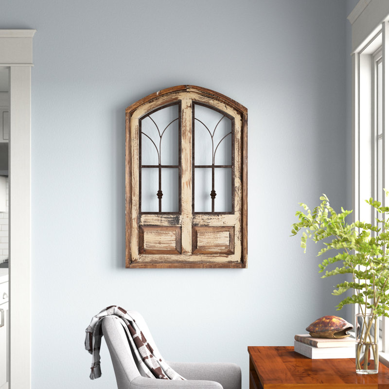 Handmade Solid Wood Architecture Wall Decor