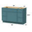 Base de meuble-lavabo simple 48 po seulement-97571426