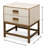 Shagreen 22'' W Solid Wood Nightstand-59407351