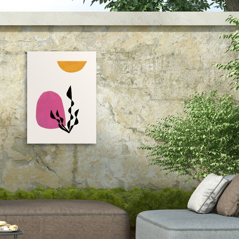 «Bolognus», plante sur toile, H 47 po x l 35 po