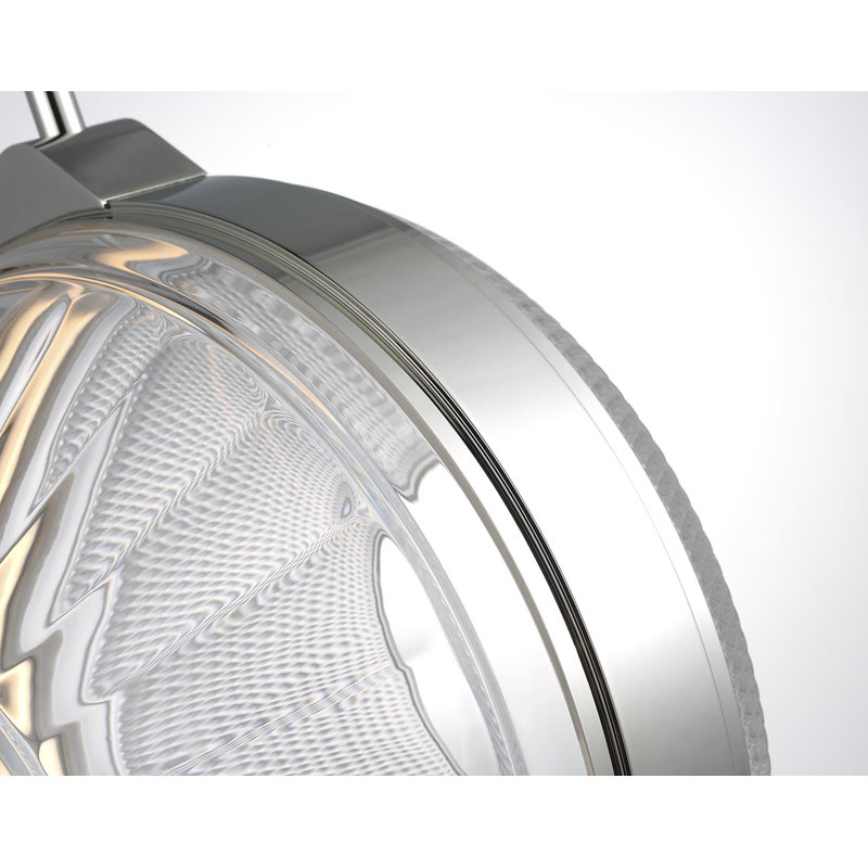 Copper Coast 1 - Light LED Pendant, Polished Nickel