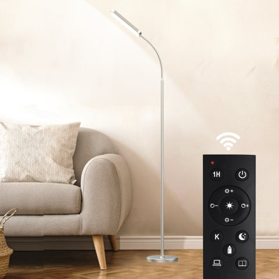 Tanieka 68.7" LED Standing Task/Reading Floor Lamp with Remote Control for Living Room and Bedroom
