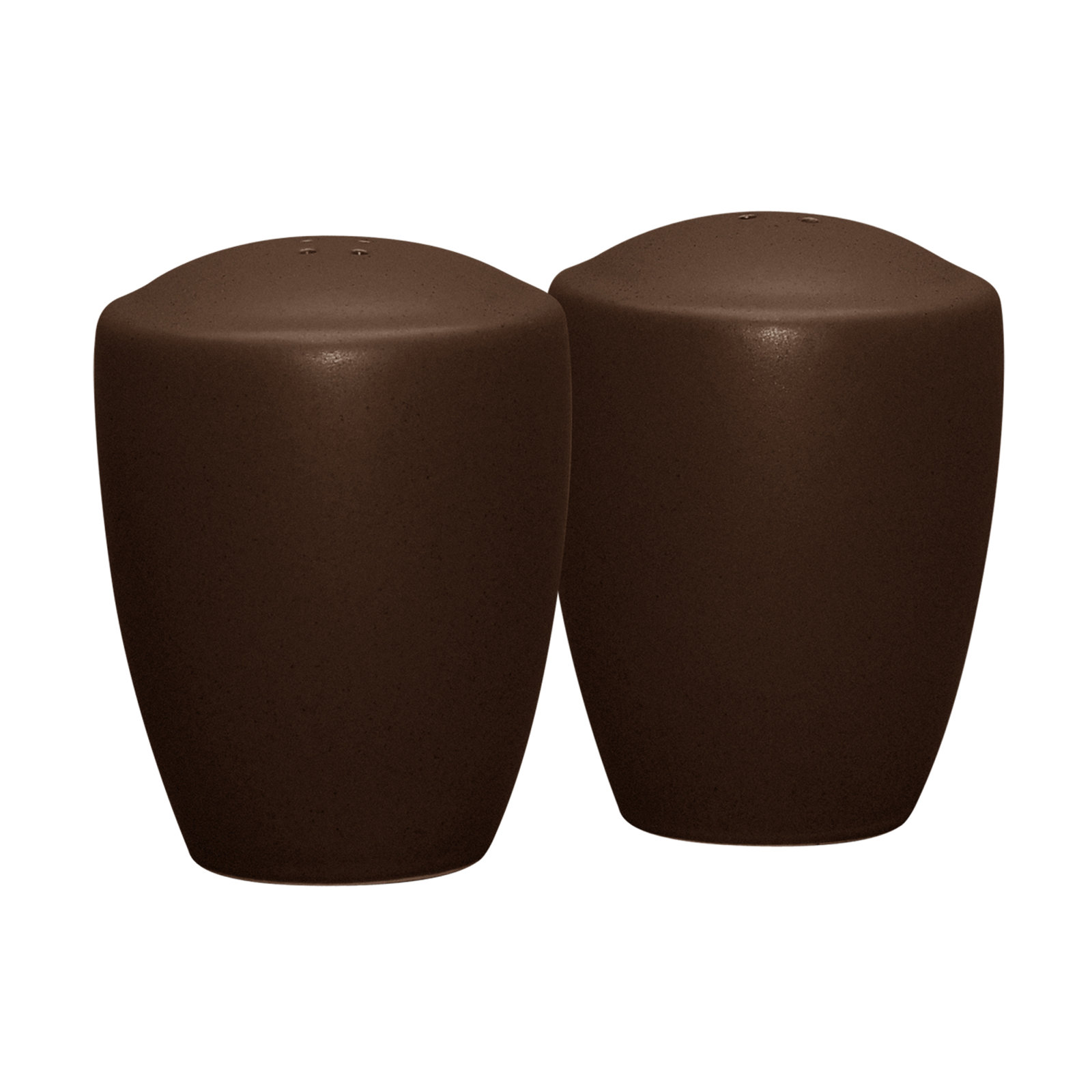 Noritake Colorwave Salt and Pepper, 3-3/8", Chocolate
