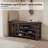3-Tier Leather Cushion Shoe Rack Bench with Rubberwood Frame and Adjustable Height - Perfect for Front Entry Hallways and Mudrooms