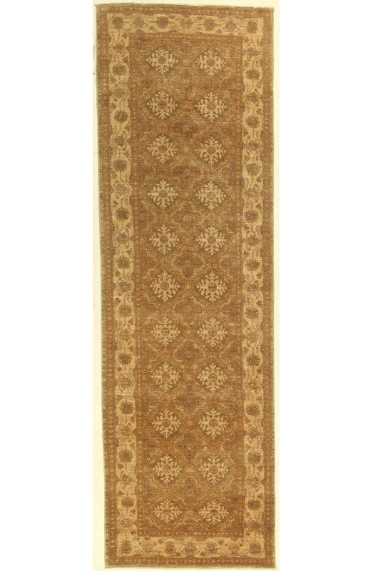 Handmade Cotton and Wool Oriental Area Rug