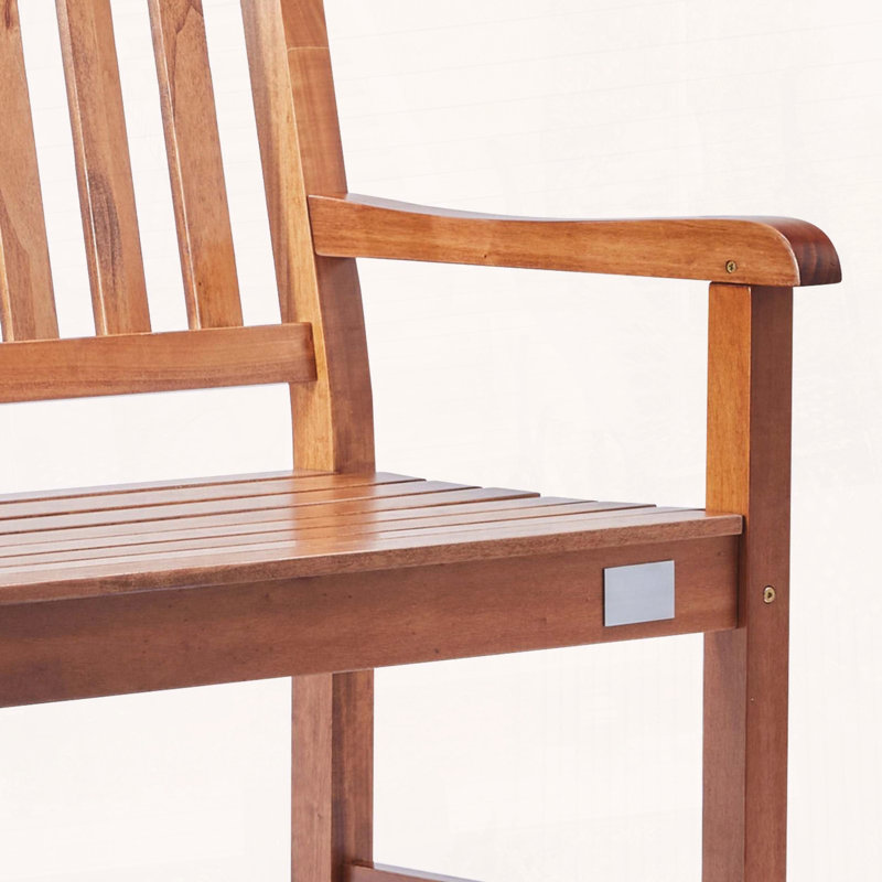 50 Solid Wood Garden Bench with 800 lbs Capacity