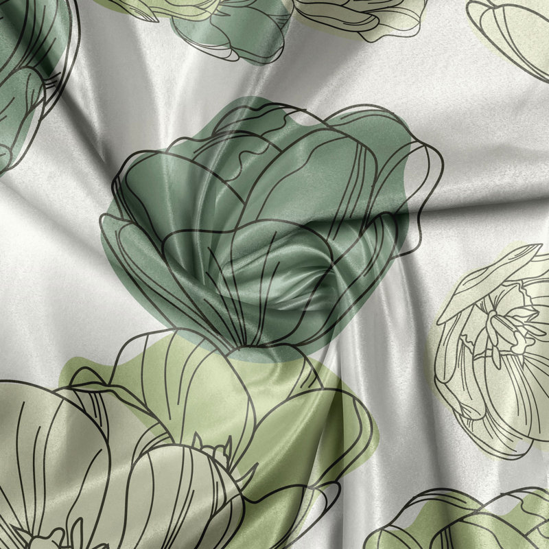 Semi Sheer Curtain Pair